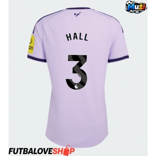 Dres Newcastle United Lewis Hall #3 Tretina 2026-27 Krátky Rukáv